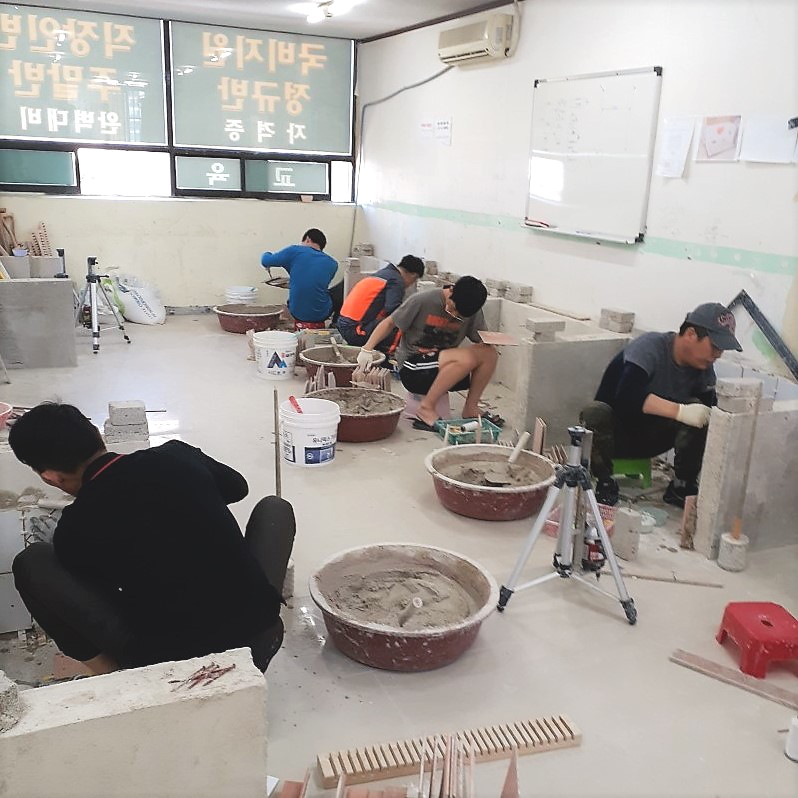 01. 부평타일학원 수강현장