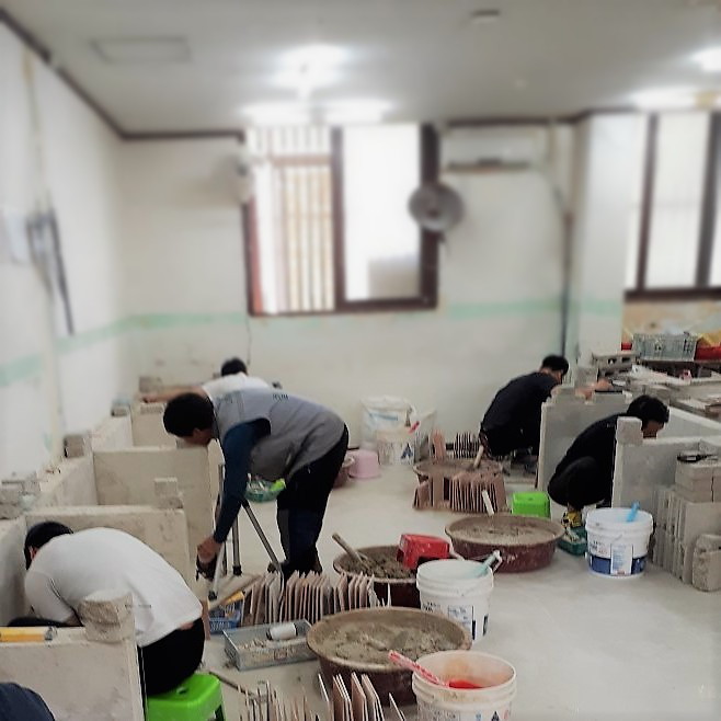 03. 부평타일학원 수강현장